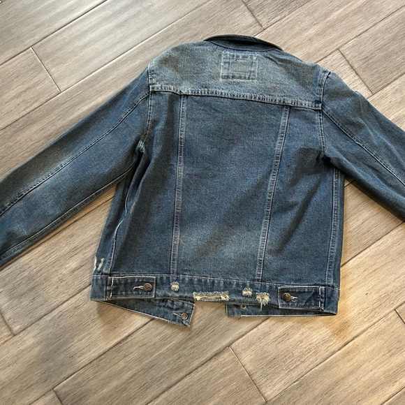 Joe Jeans Boys Distressed Jean Jacket - Picture 3 of 3